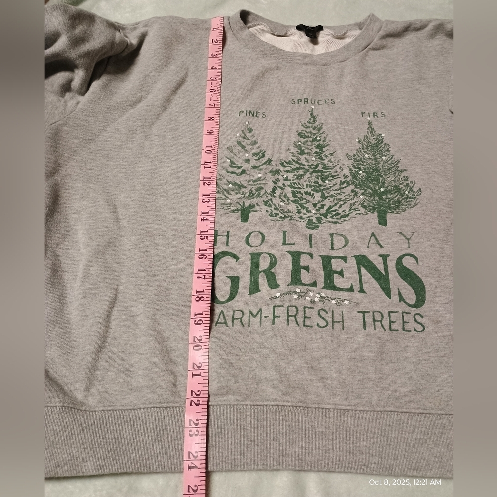 J. Crew Gray Sweatshirt - Picture 4 of 6